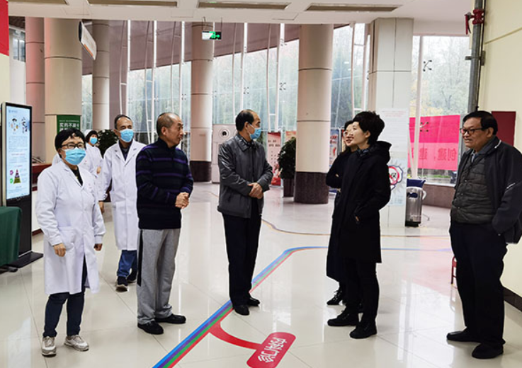 運城市衛健委領導到運城安國醫院調研指導工作 