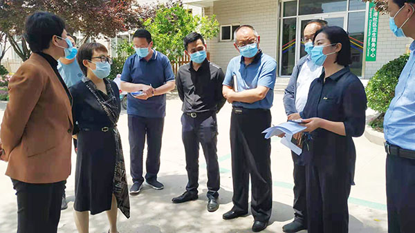 運城經開區黨工委領導來我院現場調研辦公